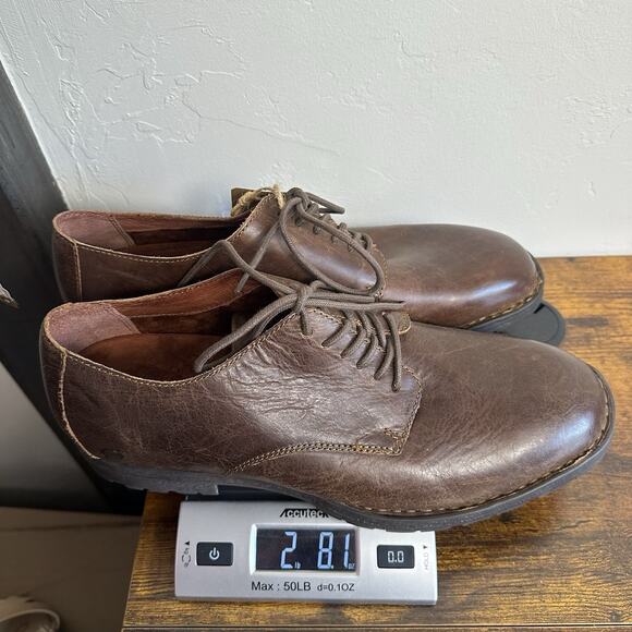 Born Men’s Brown Leather Casual Lace Up Oxford Shoes Comfortable H56941 Size 13M - Picture 13 of 13